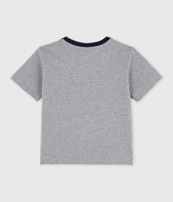 T-shirt serigrafata bambino grigio SUBWAY CHINE