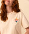 T-shirt LE BOXY in cotone Donna ecru AVALANCHE