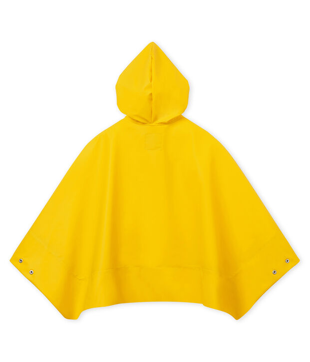 Mantella unisex per bambino giallo