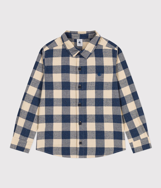 Camicia a quadri in flanella di cotone bambino INCOGNITO/ AVALANCHE