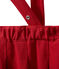 Gonna bambina con bretelle rimovibili rosso TERKUIT