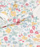 Pigiama bambina in cotone a fiori  bianco MARSHMALLOW/bianco MULTICO