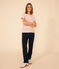 T-shirt LE DROIT girocollo in cotone Donna rosa SALINE