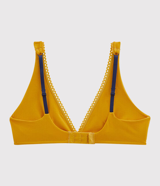 Reggiseno a triangolo donna giallo BOUDOR