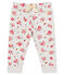 Pantalone bebè femmina in tubique fantasia grigio BELUGA/bianco MULTICO CN