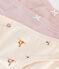 Confezione da 3 slip bambina in cotone variante 1