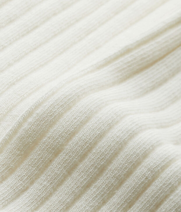 Collant fille bianco