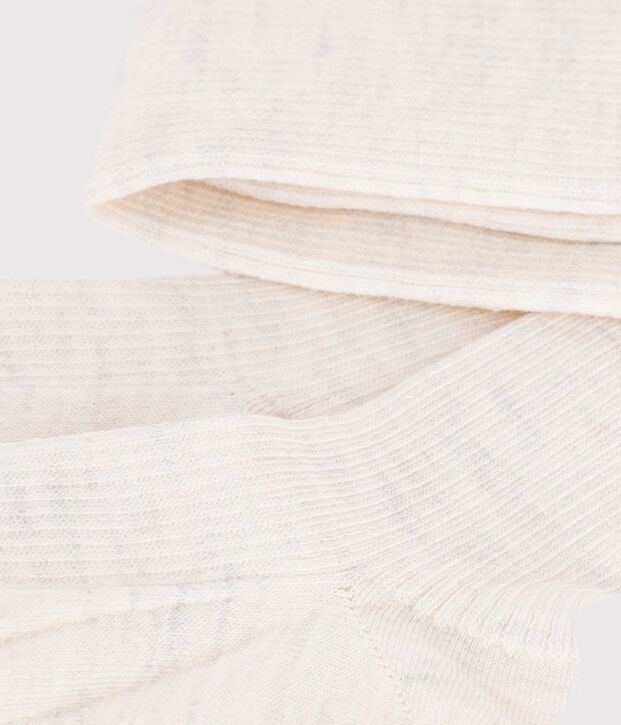 Collant in misto lana e cotone tinta unita bambina MONTELIMAR CHINE