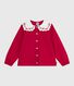 Blusa a maniche lunghe in popeline di cotone con stampa bambina