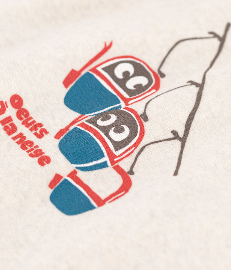 Pigiama beb&egrave; funivia in ciniglia beige