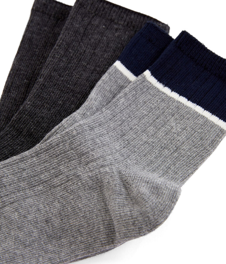 Confezione da 2 paia di calzini bambino multicolore