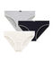 Trio slip ragazza in cotone stretch variante 1