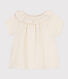 Blusa in garza di cotone bambina