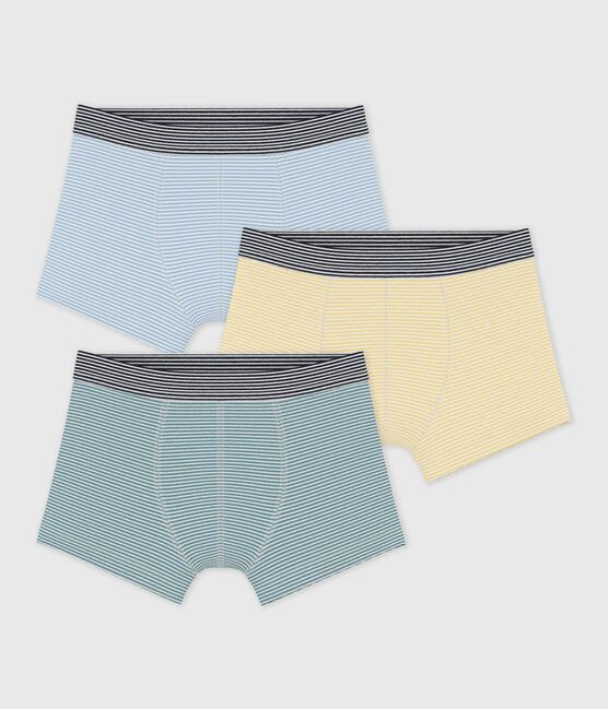 Set di boxer in cotone a righe bambino variante 1