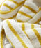 Cuffietta e babbucce bebè unisex a righe variante 2
