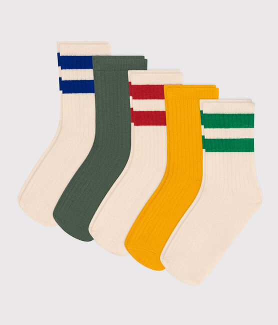 5 paia di calzini bambino in cotone sport variante 1