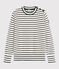 Pull marinaro in cotone Donna bianco MARSHMALLOW/blu SMOKING