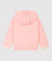 Felpa bambina con cappuccio in molleton rosa MINOIS