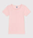 T-shirt a maniche corte bambina in cotone