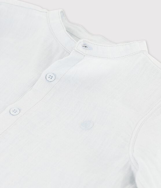 Camicia a manica lunga in lino bambino PLEINAIR