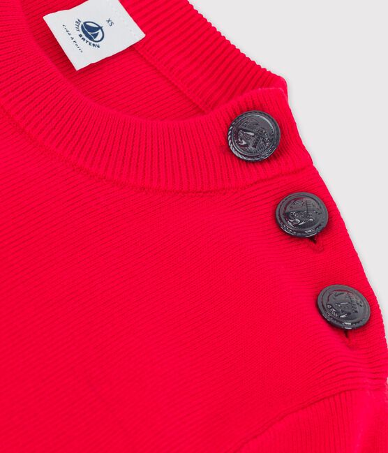 Pull marinaro in cotone Donna rosso PEPS
