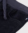 Pantaloni dritti in velluto medio bambina / bambino blu SMOKING