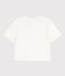 T-shirt LE BOXY in cotone donna bianco MARSHMALLOW