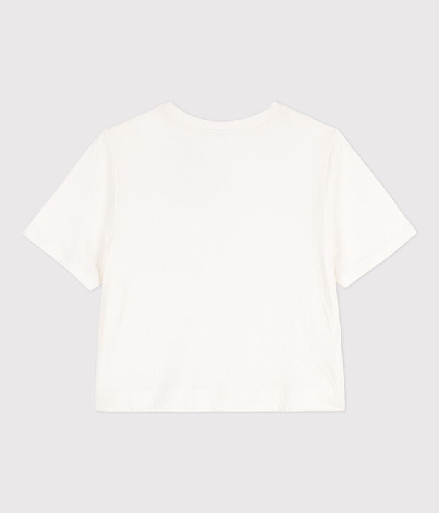 T-shirt LE BOXY in cotone donna bianco