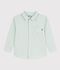 Camicia a maniche lunghe in cotone tinta unita bambino SPRAY