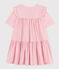Abito manica corta in cotone bambina SALINE/ SHOCKING