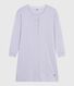 Ccamicia da notte in cotone a righe donna