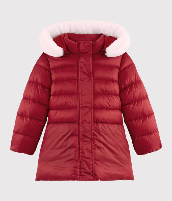 Piumino bambina rosso TERKUIT
