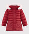 Piumino bambina rosso TERKUIT
