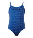 Costume da bagno bambina intero a pois