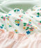 Confezione da 3 slip bambina con volant a fiori in cotone biologico variante 1