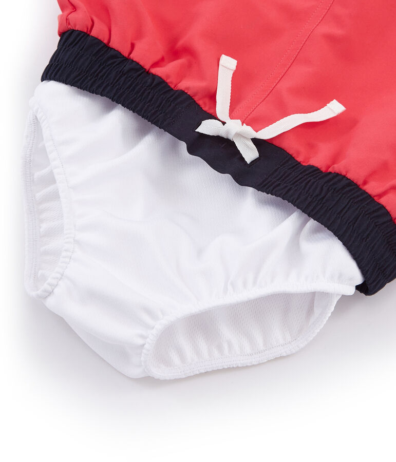 Short da spiaggia bambino rosa GROSEILLER