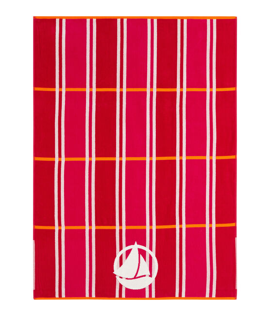 Telo mare rosa GEISHA/bianco MULTICO