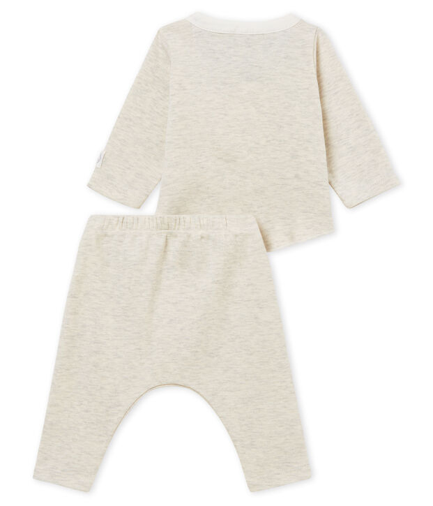 Completo 2 pezzi beb&egrave; unisex multicolore
