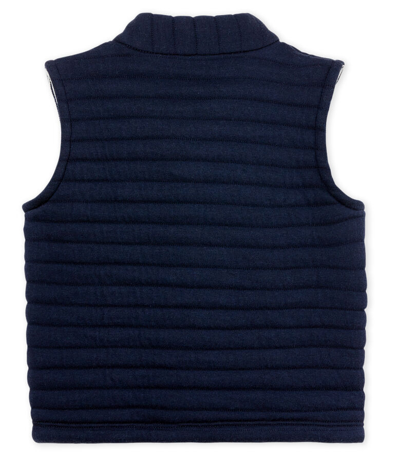 Giubbotto sm in tubique trapuntato maschietto blu SMOKING