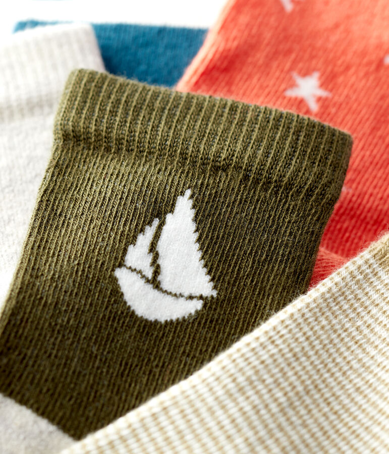 Confezione da 5 paia di calzini multicolore