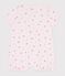 Tutina corta in cotone a fiori neonato rosa BARELY/ MULTICO