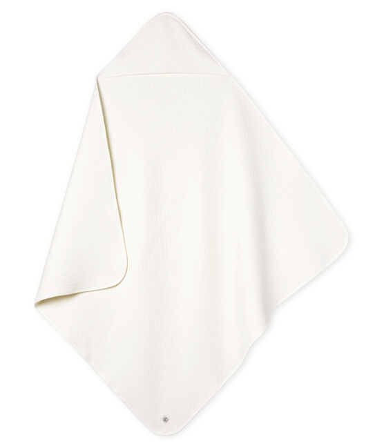 Coperta bebè in tubique bianco MARSHMALLOW