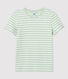 T-shirt TAGLIO REGULAR girocollo in cotone bio Donna