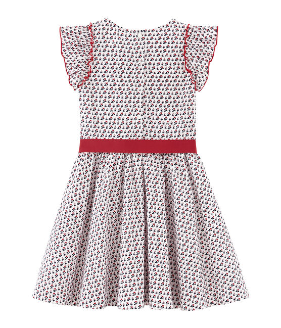 Abito bambina bianco MARSHMALLOW/bianco MULTICO