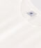 T-shirt LE DROIT girocollo in cotone Donna bianco ECUME
