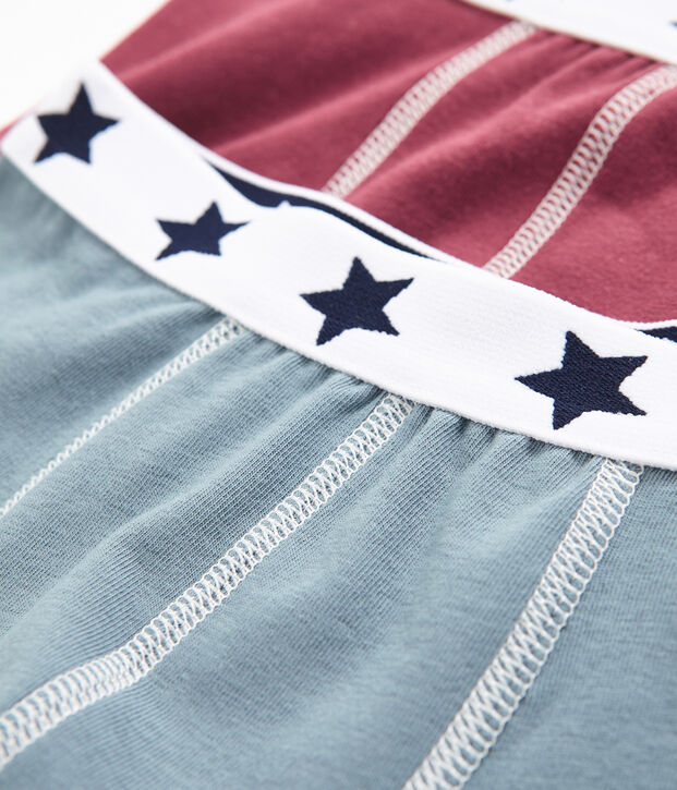 Duo boxer bambino multicolore