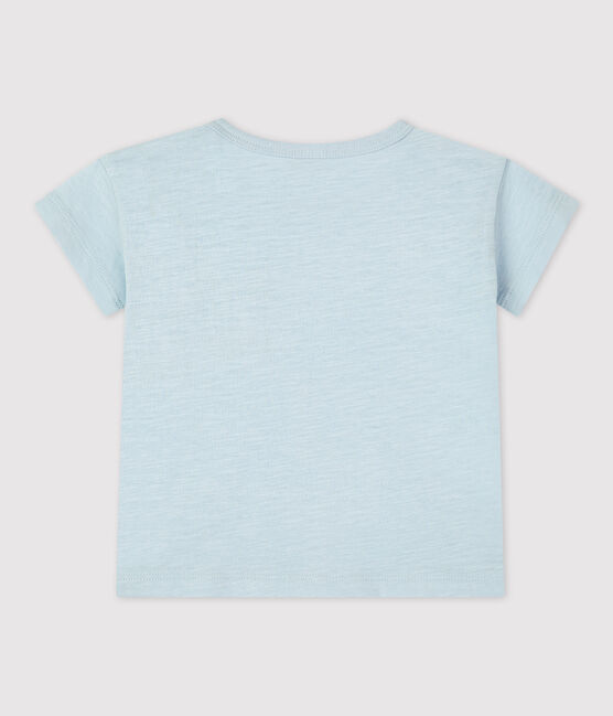 T-shirt bebè tinta unita a maniche corte in jersey PLEINAIR