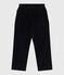 Pantaloni in velluto tinta unita bambina blu SMOKING