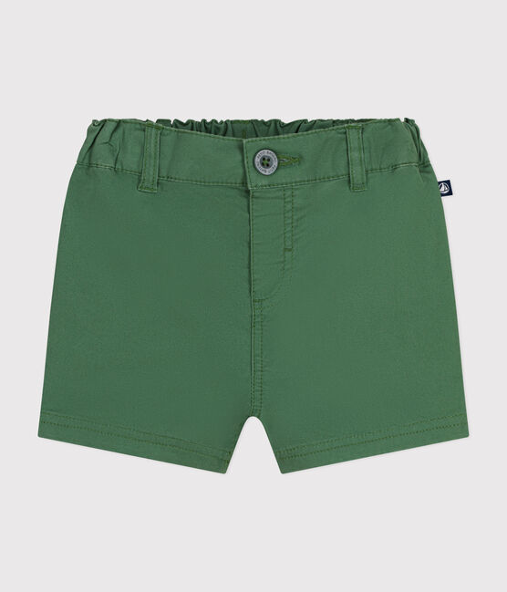 Shorts in serge neonato verde PALMERAIE