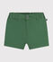 Shorts in serge neonato verde PALMERAIE
